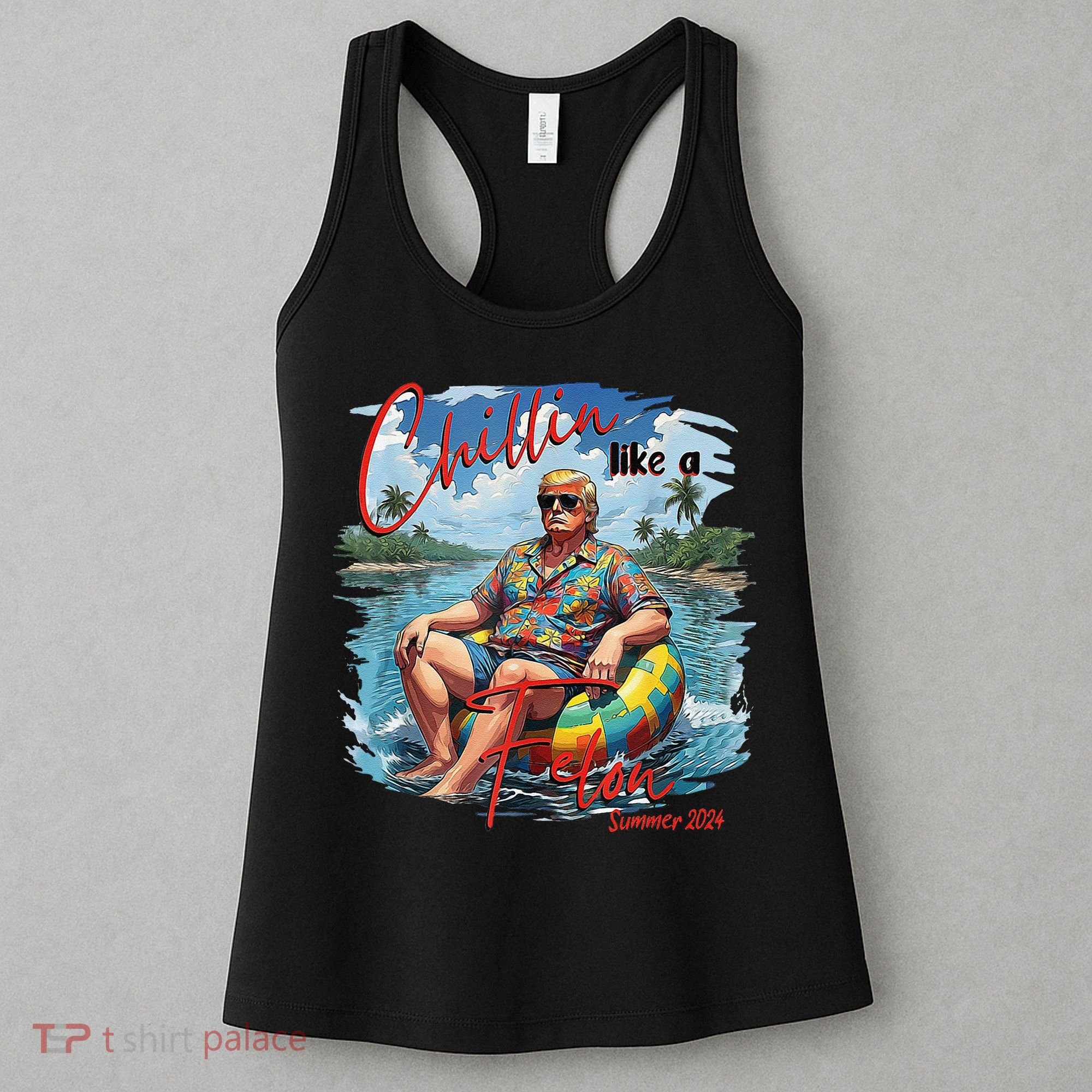 Chillin Like A Felon Summer 2024 Women's Tank Top
