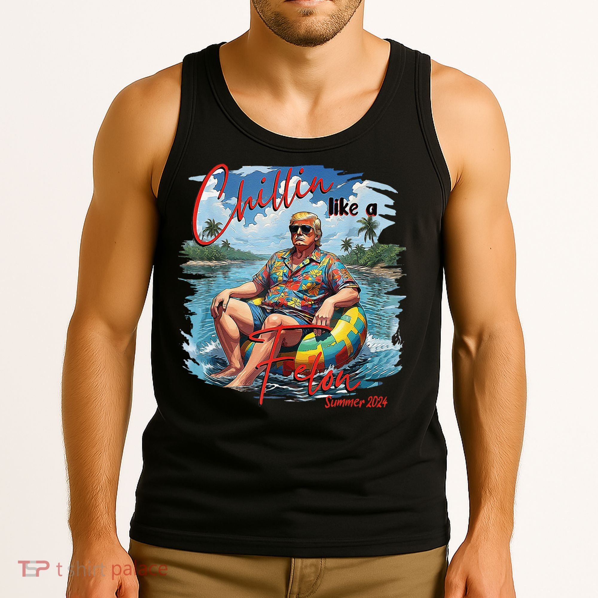 Chillin Like A Felon Summer 2024 Tank Top