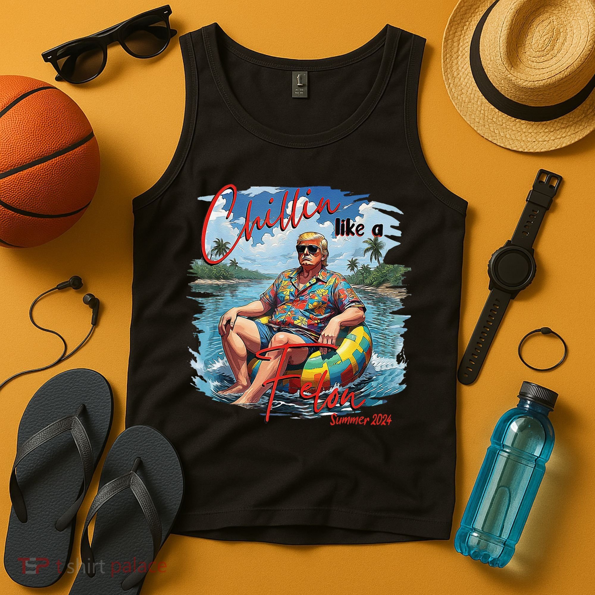 Chillin Like A Felon Summer 2024 Tank Top
