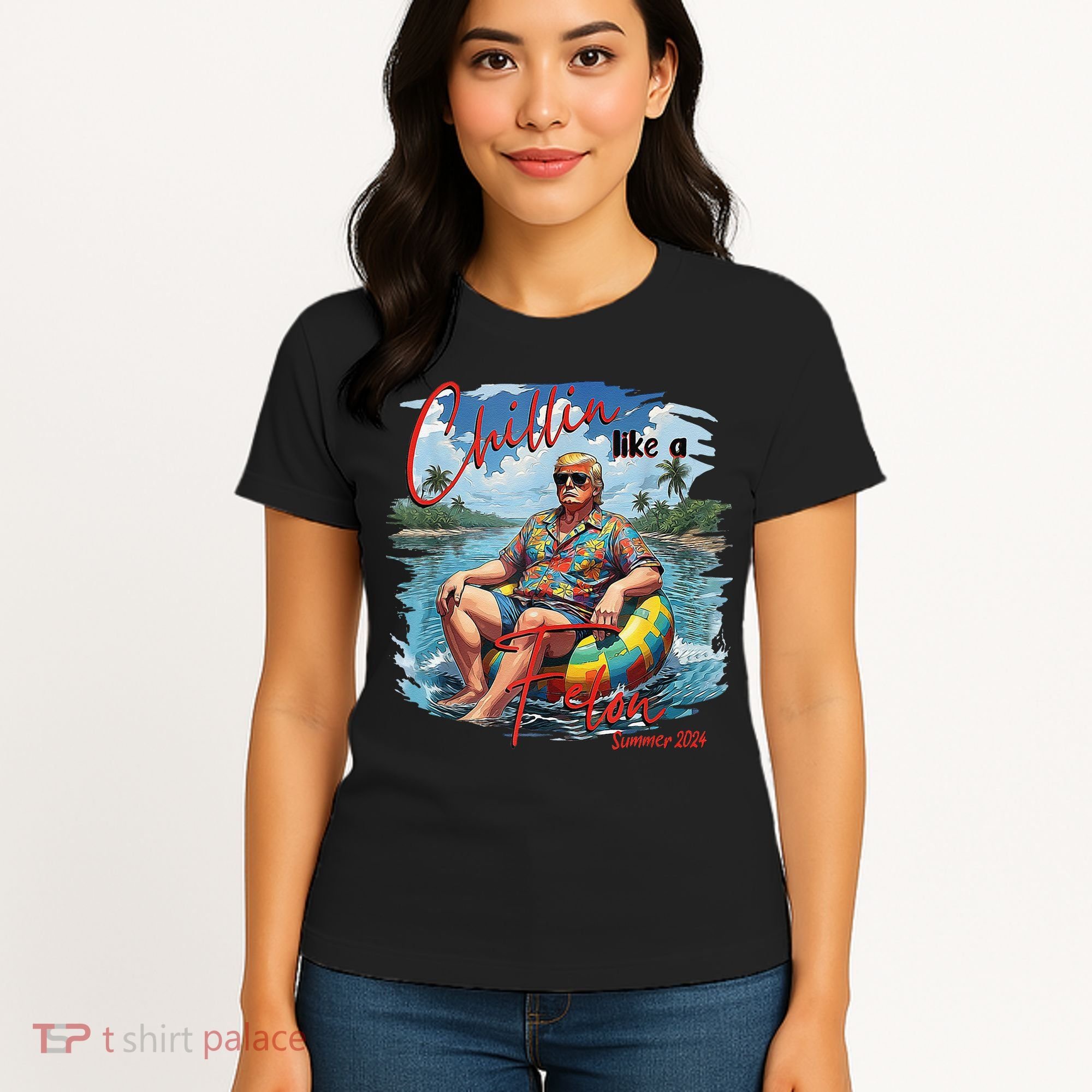 Chillin Like A Felon Summer 2024 Women's T-Shirt