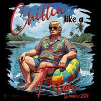 Chillin Like A Felon Summer 2024 Kids Sweatshirt thumb 2
