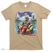 Chillin Like A Felon Summer 2024 T-Shirt thumb 0
