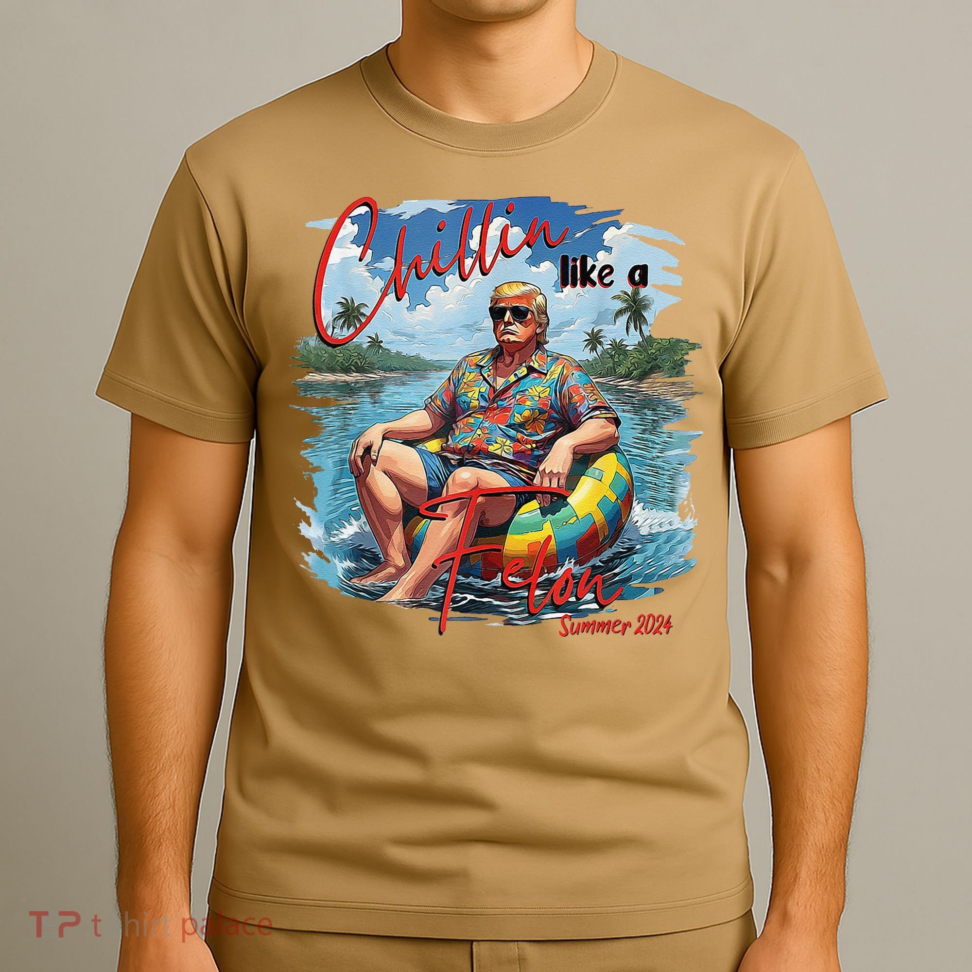 Chillin Like A Felon Summer 2024 T-Shirt