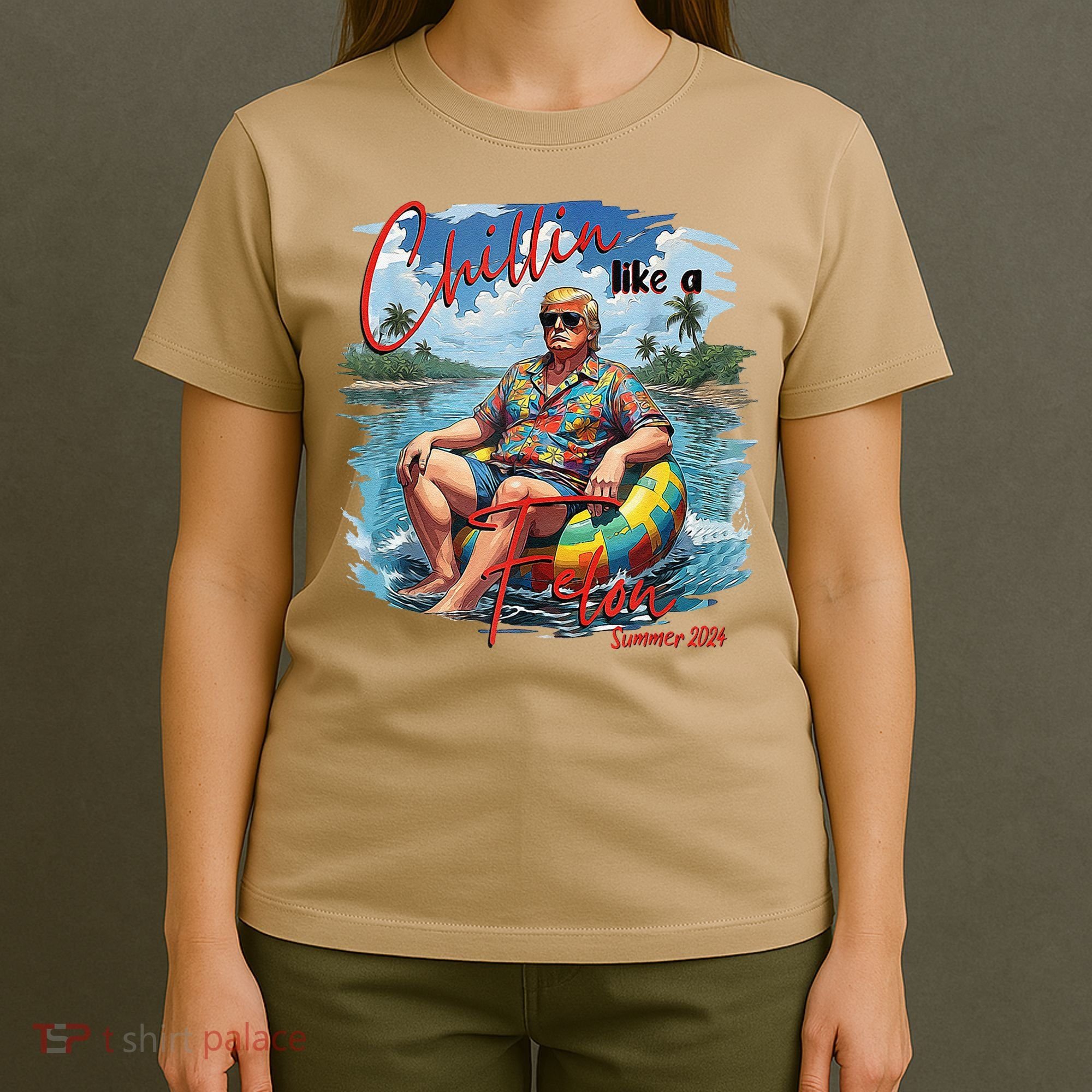 Chillin Like A Felon Summer 2024 T-Shirt