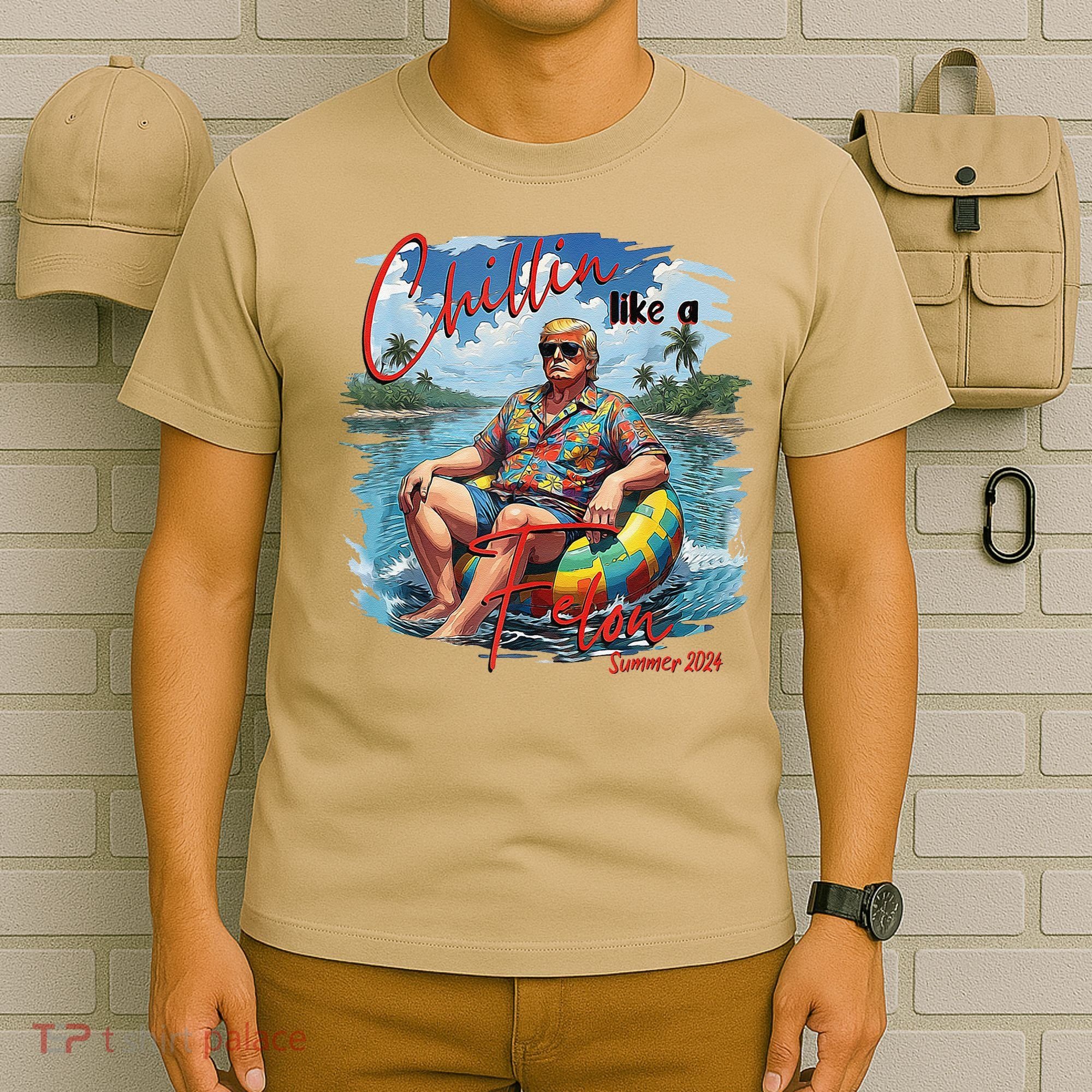Chillin Like A Felon Summer 2024 T-Shirt