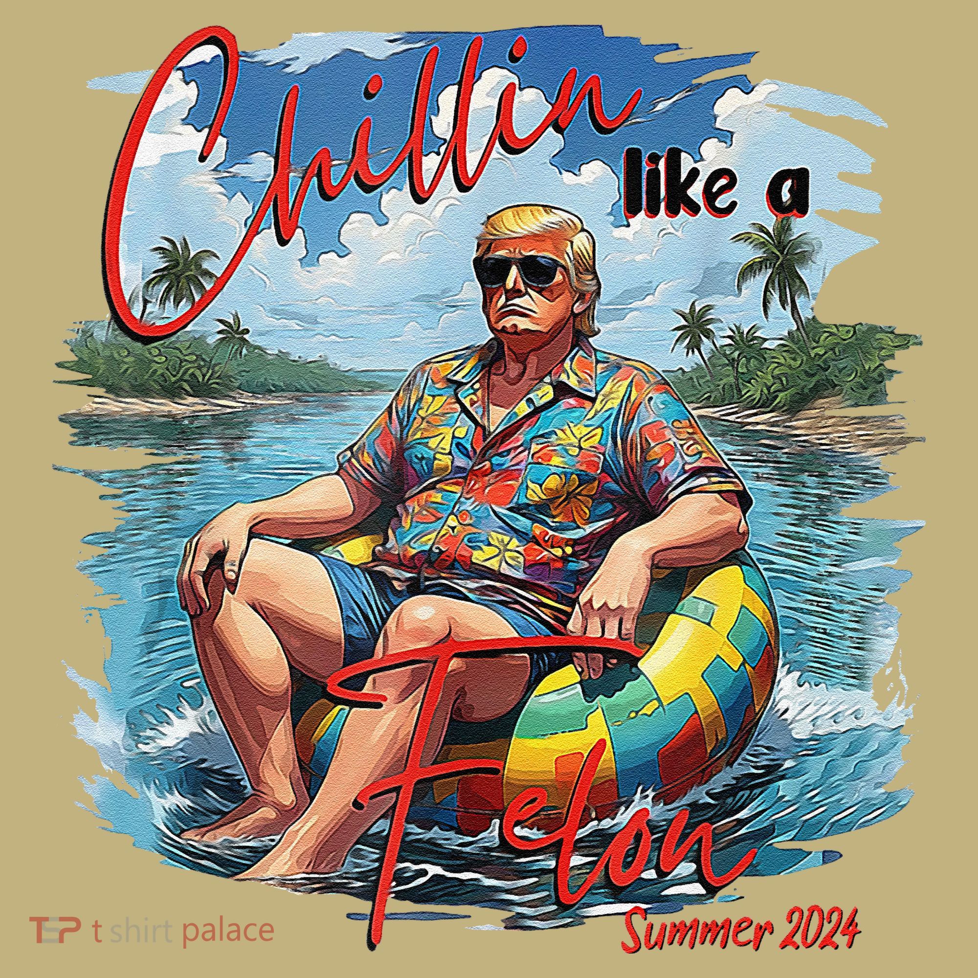 Chillin Like A Felon Summer 2024 Mousepad
