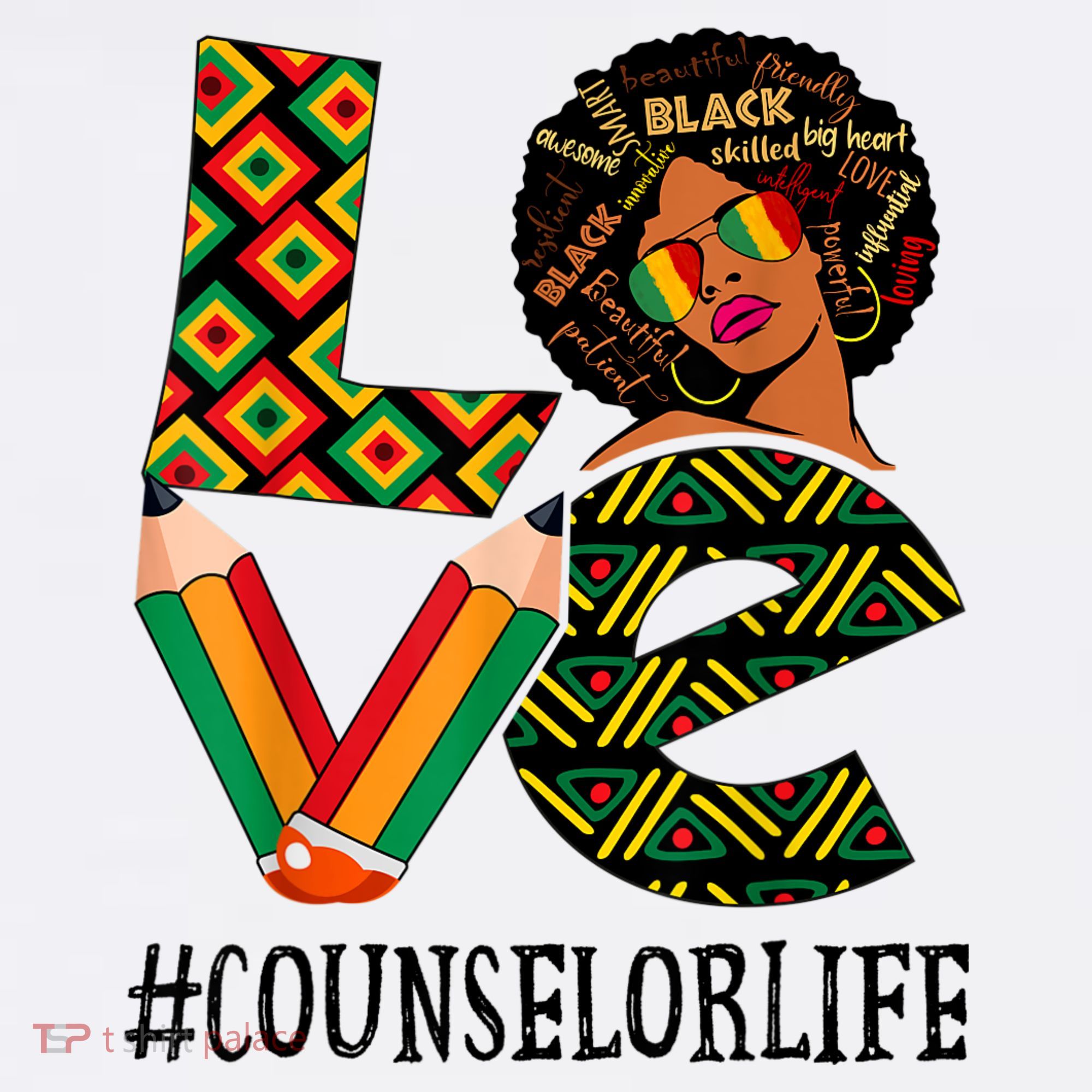 Counselor Love Afro African American Black History Month Hat
