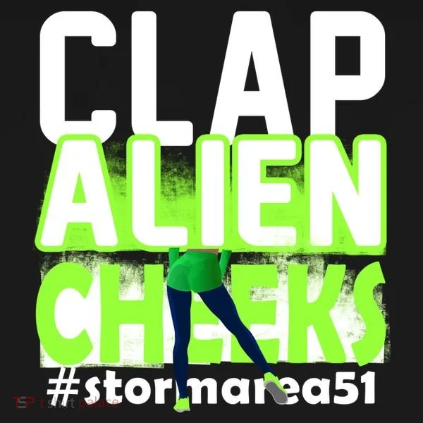 Clap Alien Cheeks Storm Area 51 Doggie Tank