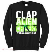 Clap Alien Cheeks Storm Area 51 Sweatshirt thumb 0