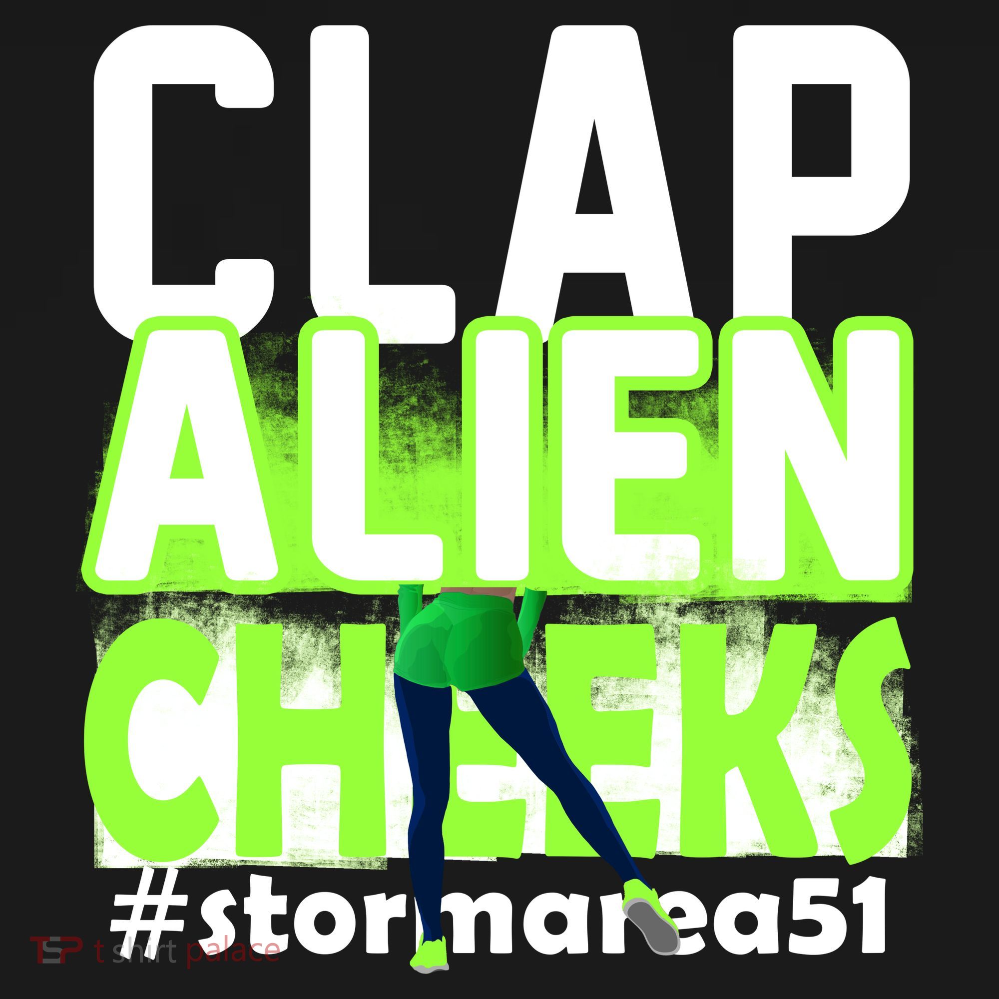 Clap Alien Cheeks Storm Area 51 Pajama Set