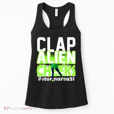 Clap Alien Cheeks Storm Area 51 Women's Tank Top