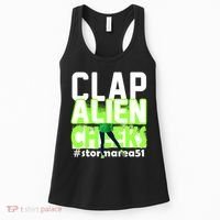 Clap Alien Cheeks Storm Area 51 Women's Tank Top thumb 0