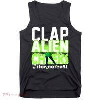 Clap Alien Cheeks Storm Area 51 Tank Top thumb 0