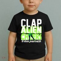 Clap Alien Cheeks Storm Area 51 Toddler T-Shirt thumb 2