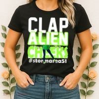 Clap Alien Cheeks Storm Area 51 Women's T-Shirt thumb 2