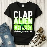 Clap Alien Cheeks Storm Area 51 Women's T-Shirt thumb 3