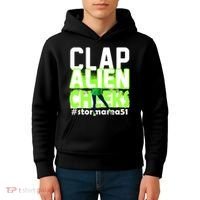 Clap Alien Cheeks Storm Area 51 Kids Hoodie thumb 4