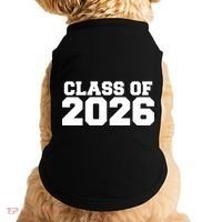 Class Of 2026 Graduation Doggie Tank thumb 0