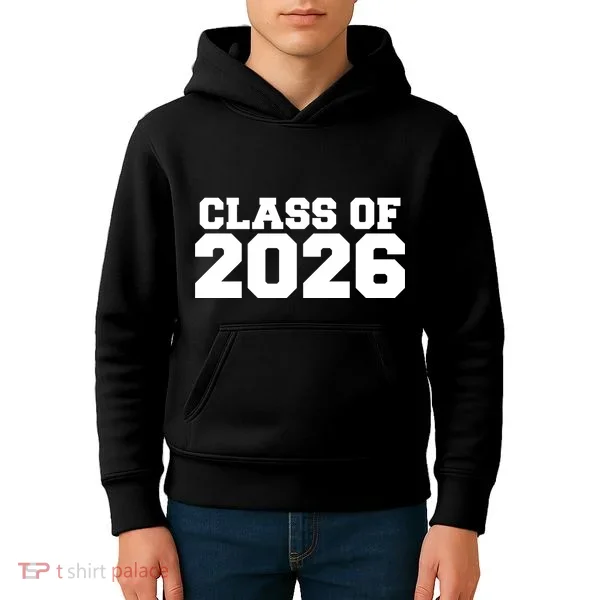 Class Of 2026 Graduation Kids Hoodie