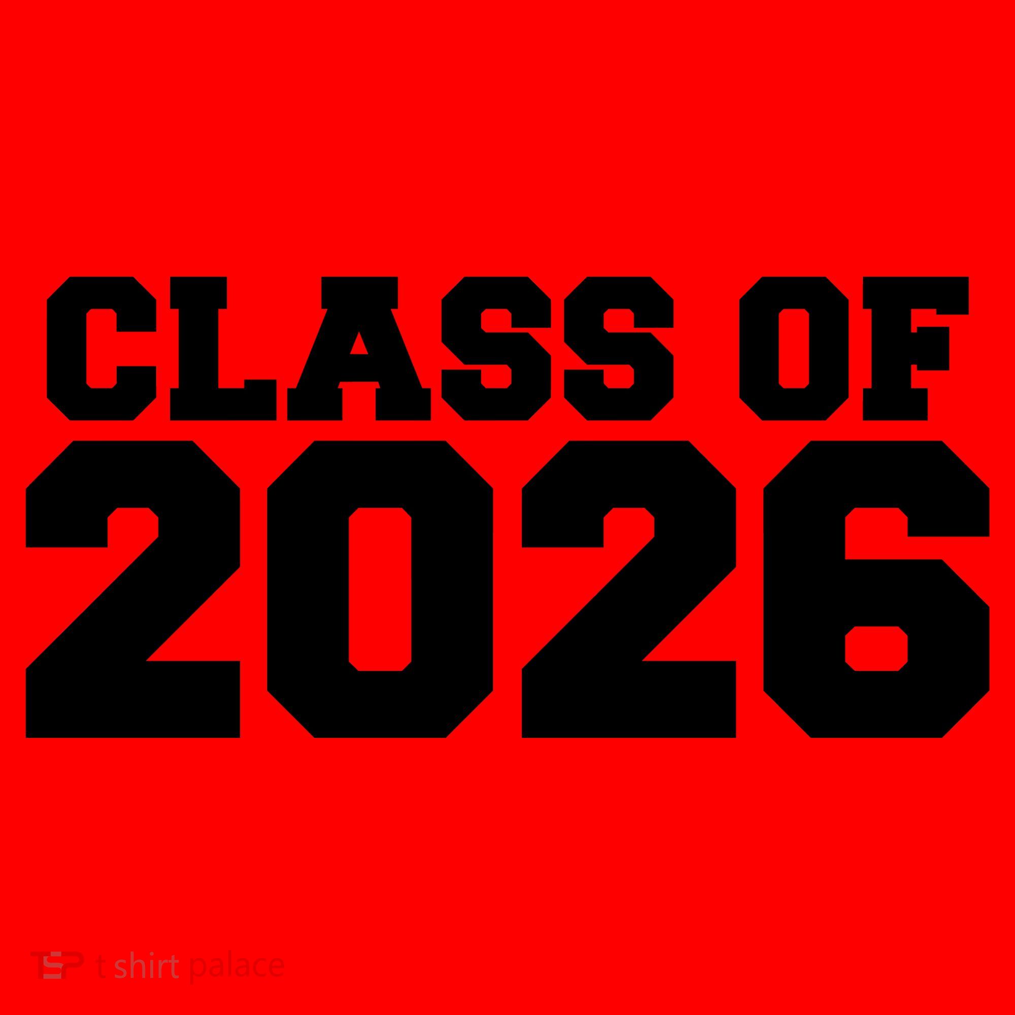 Class Of 2026 Graduation Santa Hat