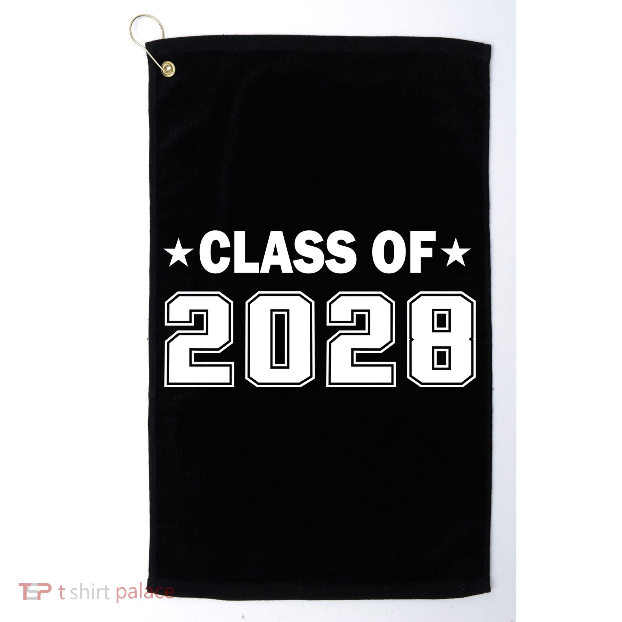 Class of 2028 Fist Day of SchooL Golf Towel