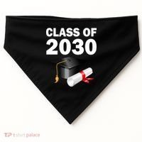 Class of 2030 USA-Made Doggie Bandana thumb 0