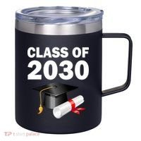 Class of 2030 12oz Stainless Steel Coffee Mug thumb 0