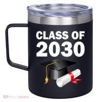 Class of 2030 12oz Stainless Steel Coffee Mug thumb 2