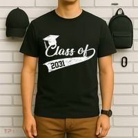 Class Of 2031 Graduate T-Shirt thumb 6