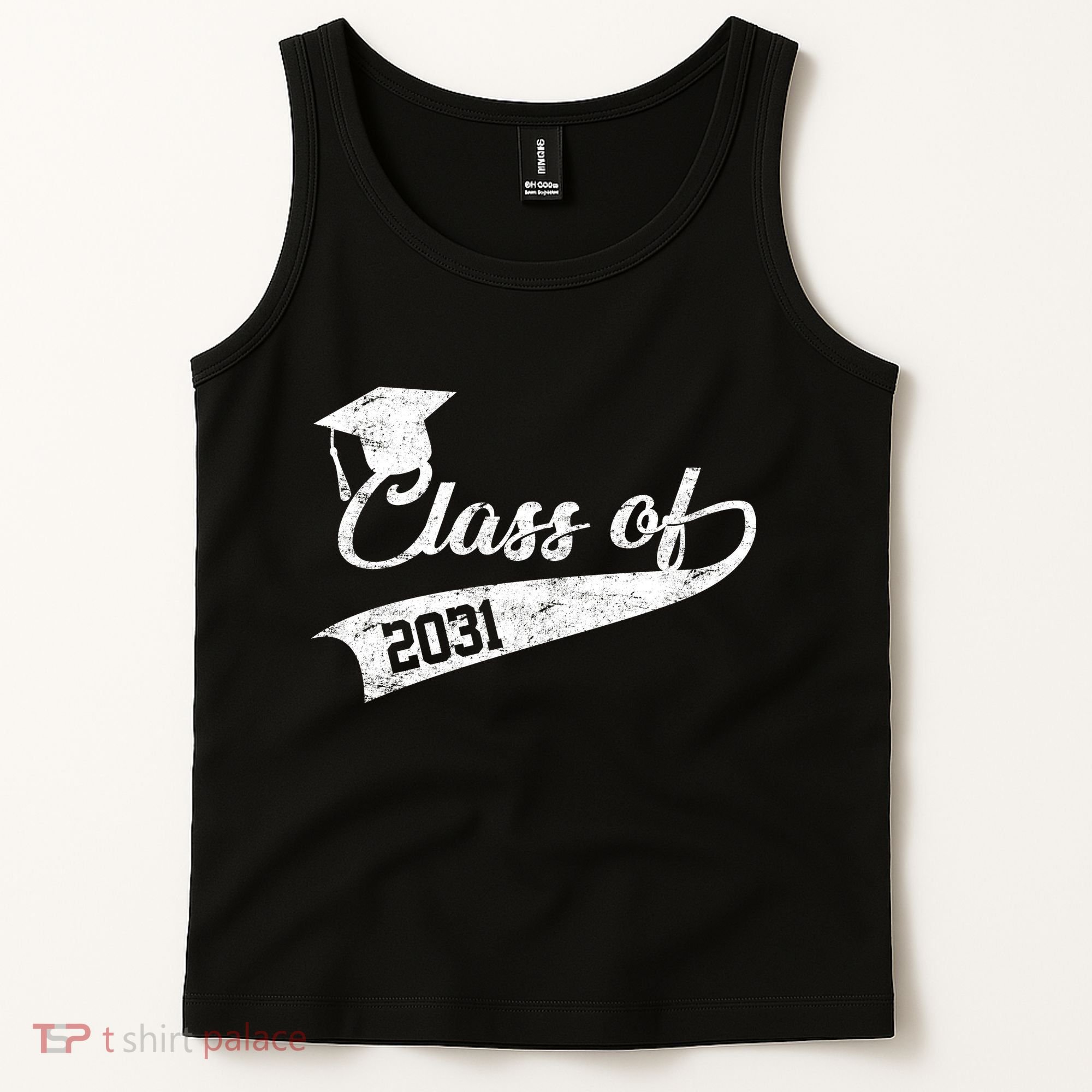 Class Of 2031 Graduate Tank Top