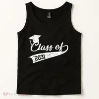 Class Of 2031 Graduate Tank Top thumb 2