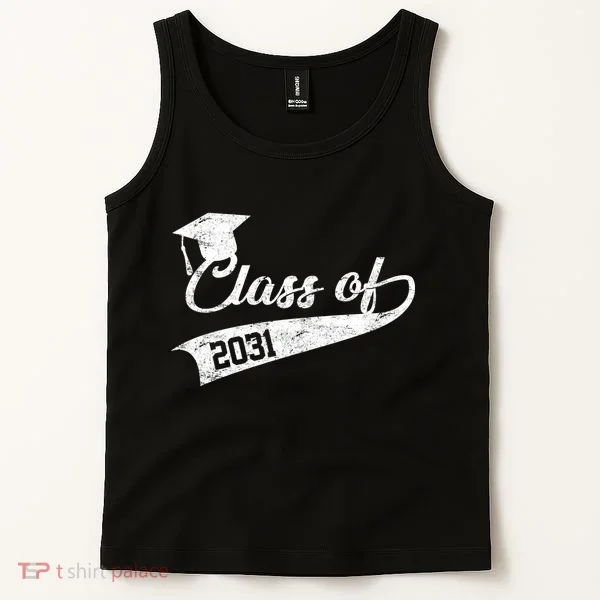 Class Of 2031 Graduate Tank Top