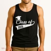 Class Of 2031 Graduate Tank Top thumb 3