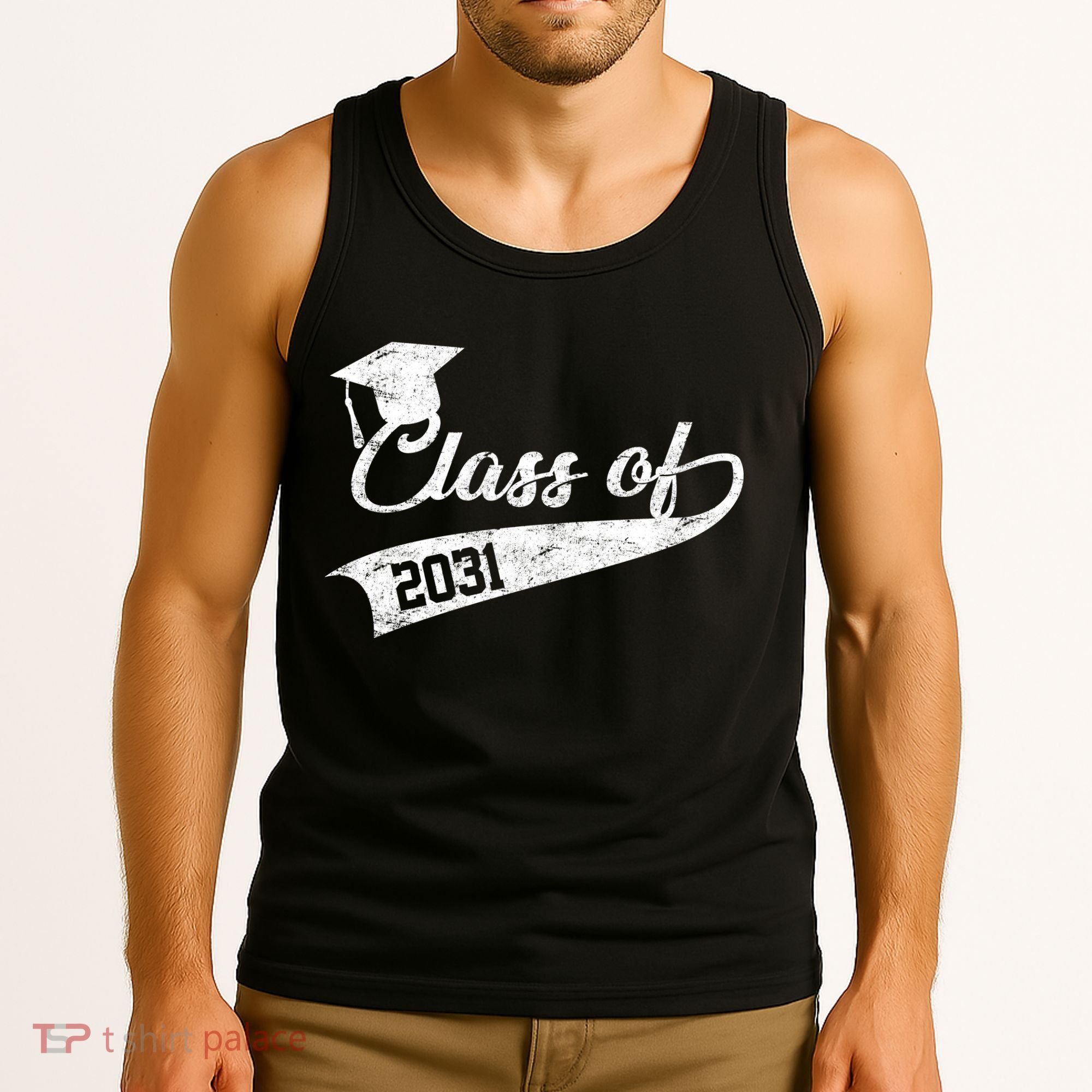 Class Of 2031 Graduate Tank Top