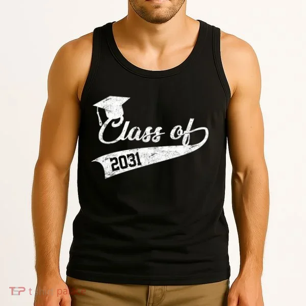 Class Of 2031 Graduate Tank Top