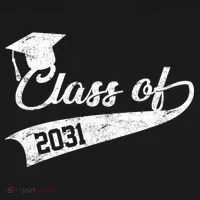 Class Of 2031 Graduate Tank Top thumb 6