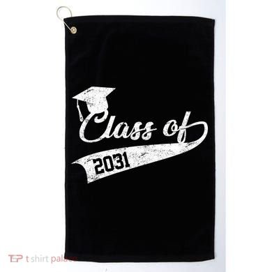 Class Of 2031 Graduate Golf Towel