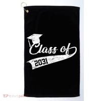 Class Of 2031 Graduate Golf Towel thumb 0