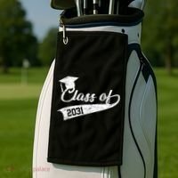 Class Of 2031 Graduate Golf Towel thumb 2