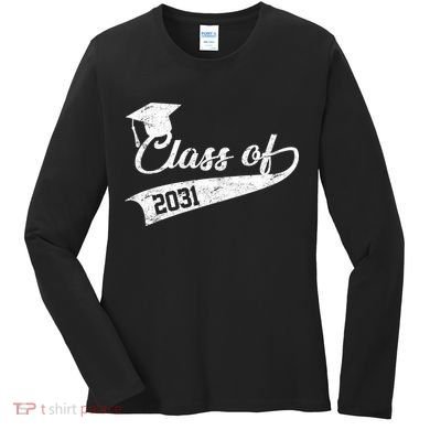 Class Of 2031 Graduate Women's Long Sleeve Shirt
