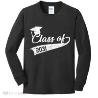 Class Of 2031 Graduate Kids Long Sleeve Shirt thumb 0