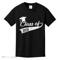 Class Of 2031 Graduate Kids T-Shirt thumb 0