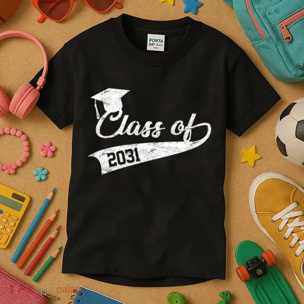 Class Of 2031 Graduate Kids T-Shirt