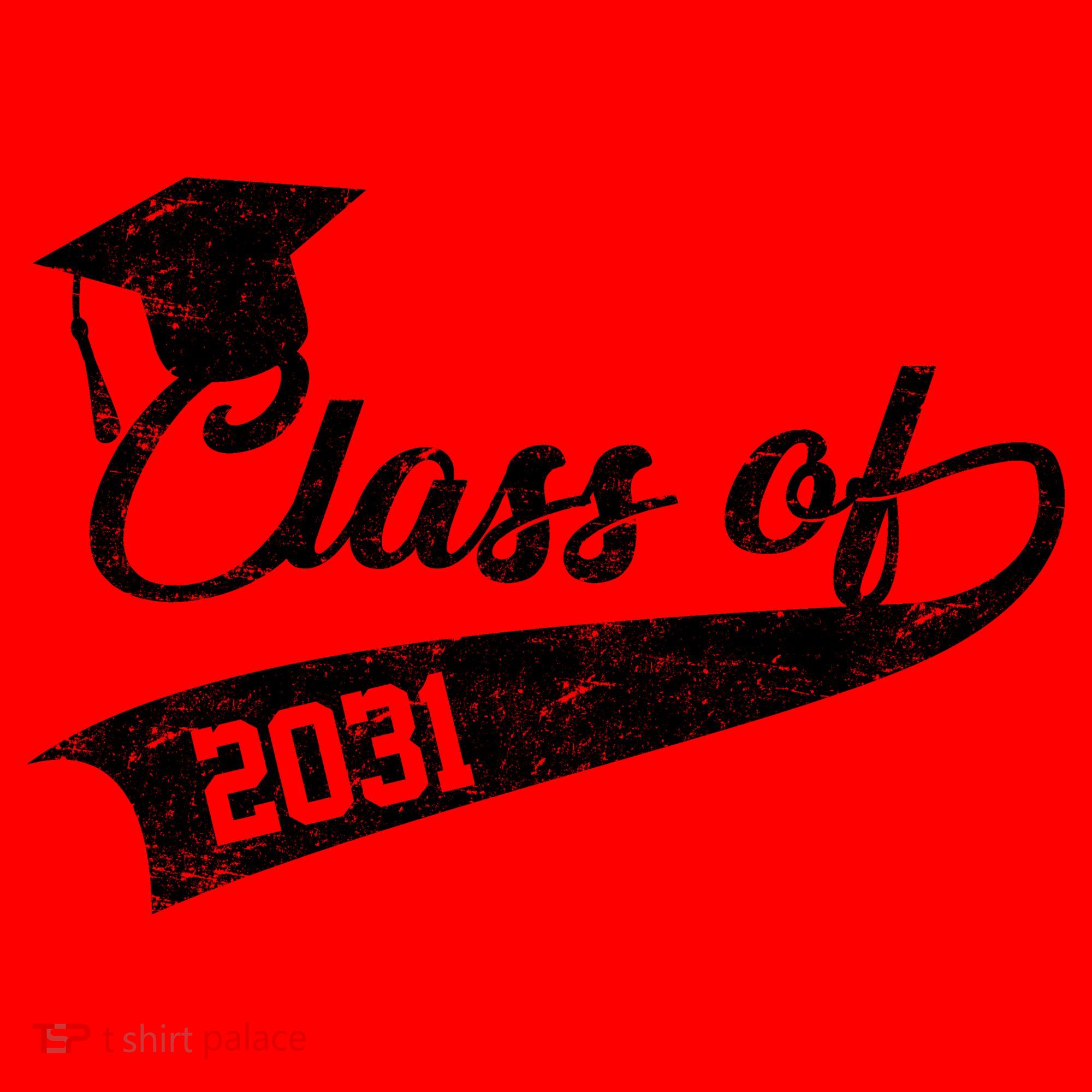 Class Of 2031 Graduate Santa Hat