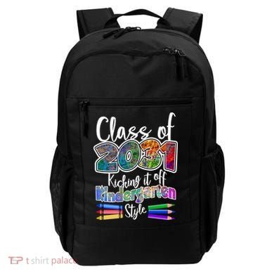 Class Of 2031 Kicking It Off Kindergarten Style Backpack