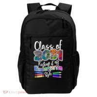 Class Of 2031 Kicking It Off Kindergarten Style Backpack thumb 0
