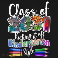 Class Of 2031 Kicking It Off Kindergarten Style Ornament thumb 1
