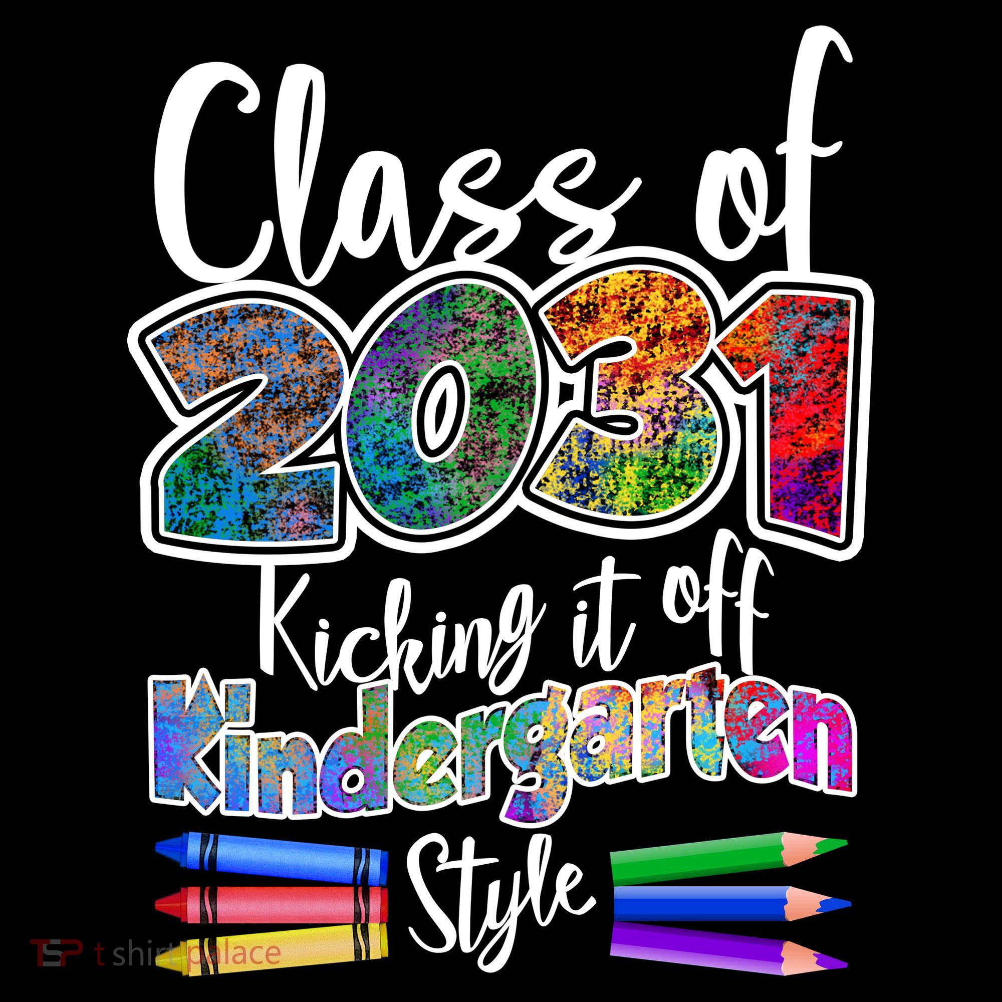 Class Of 2031 Kicking It Off Kindergarten Style Ornament