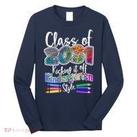 Class Of 2031 Kicking It Off Kindergarten Style Long Sleeve Shirt thumb 0