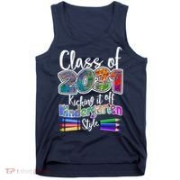 Class Of 2031 Kicking It Off Kindergarten Style Tank Top thumb 0